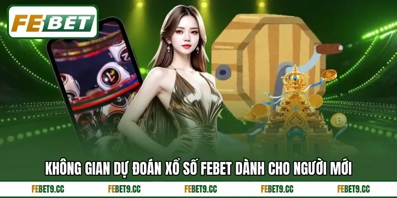 Toàn cảnh khu vực xổ số Feb88 dành cho hội viên